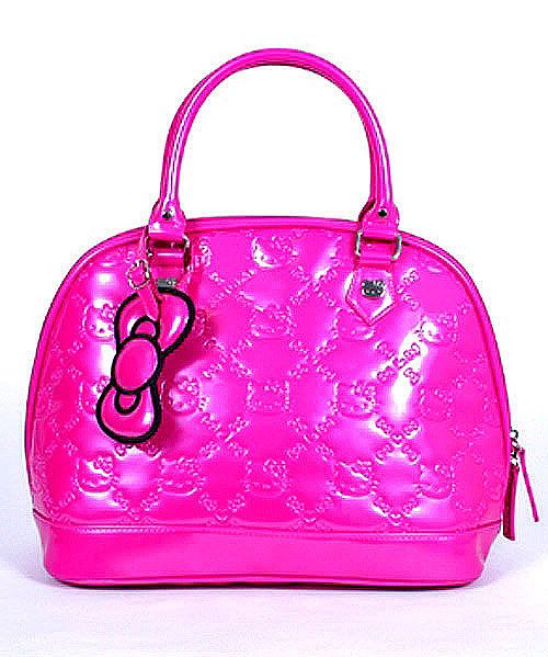 Loungefly HELLO KITTY MINT PATENT EMBOSSED TOTE BAG !!! eBay