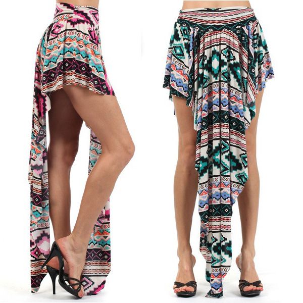 popular trends asymmetrical hem high low v shaped skirt hi low maxi