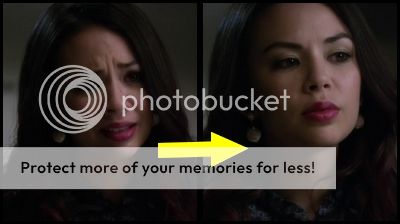 Mona switched facial expressions as soon as the police detective leaves the room. STONE COLD BITCH, YEAH!