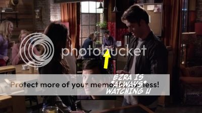 Jake and Aria have an awkward morning after conversation.