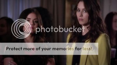 Aria is seething when she sees Jake talking to another girl.