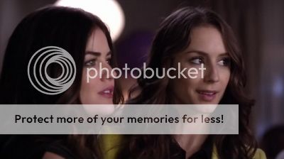 Aria is jealous even though she isn't interested in Jake.