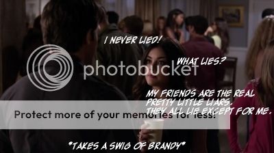 Aria is such a compulsive lying bitch.