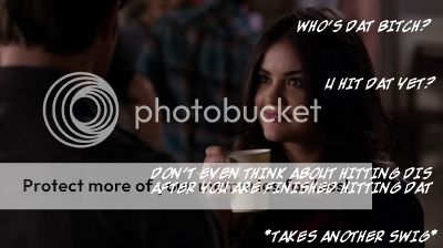 I love when Aria acts like a complete jealous betty.